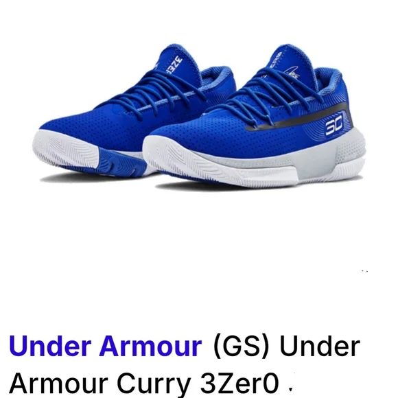 Nike 3Zero Kids Blue Athletic Sneakers - Picture 2 of 12